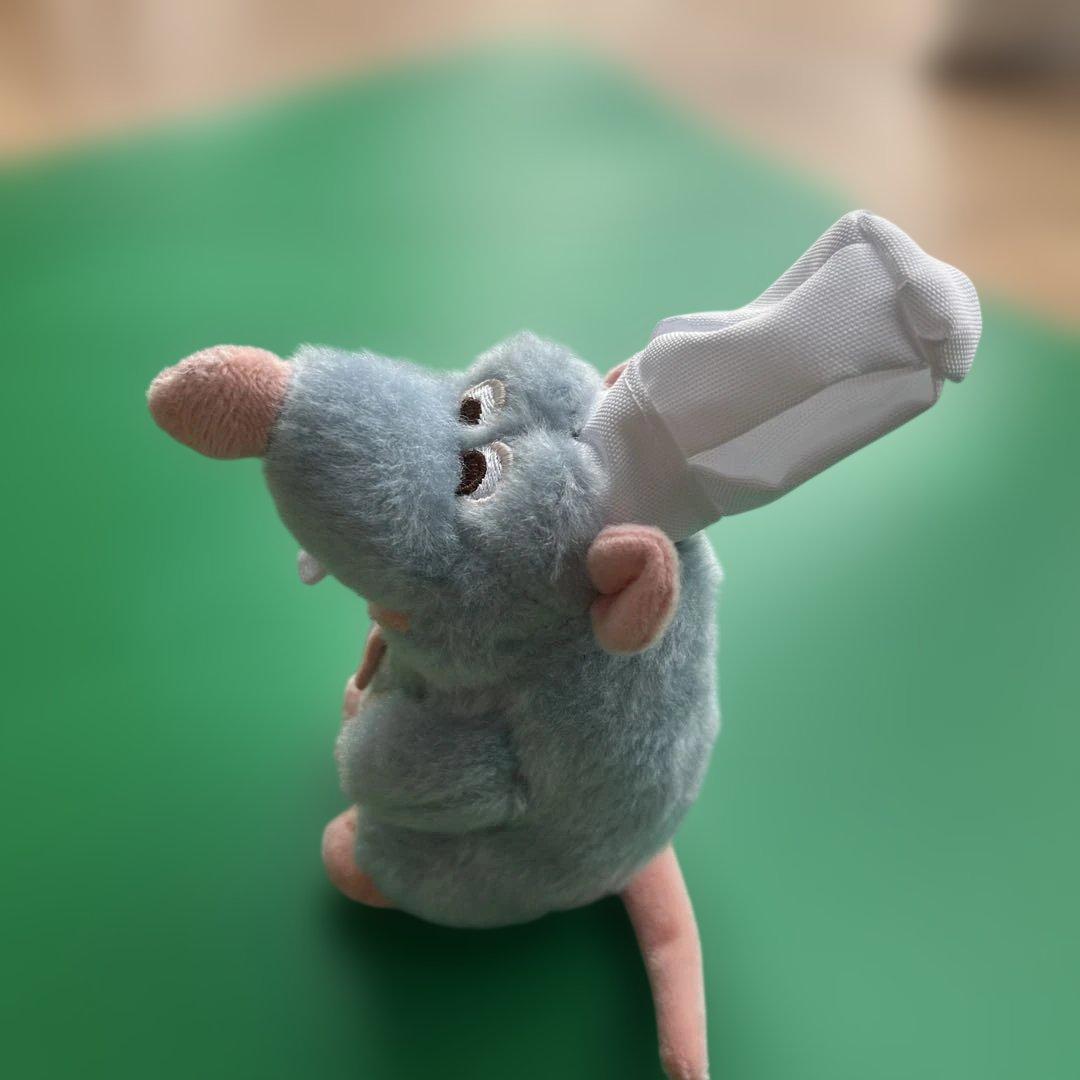 新品 海外限定 レミーのおいしいレストラン ネズミ ぬいぐるみ シェフ