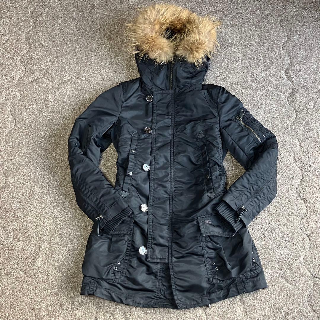 an様専用 ブルーレーベル モッズコート Lサイズ 2way ブラック