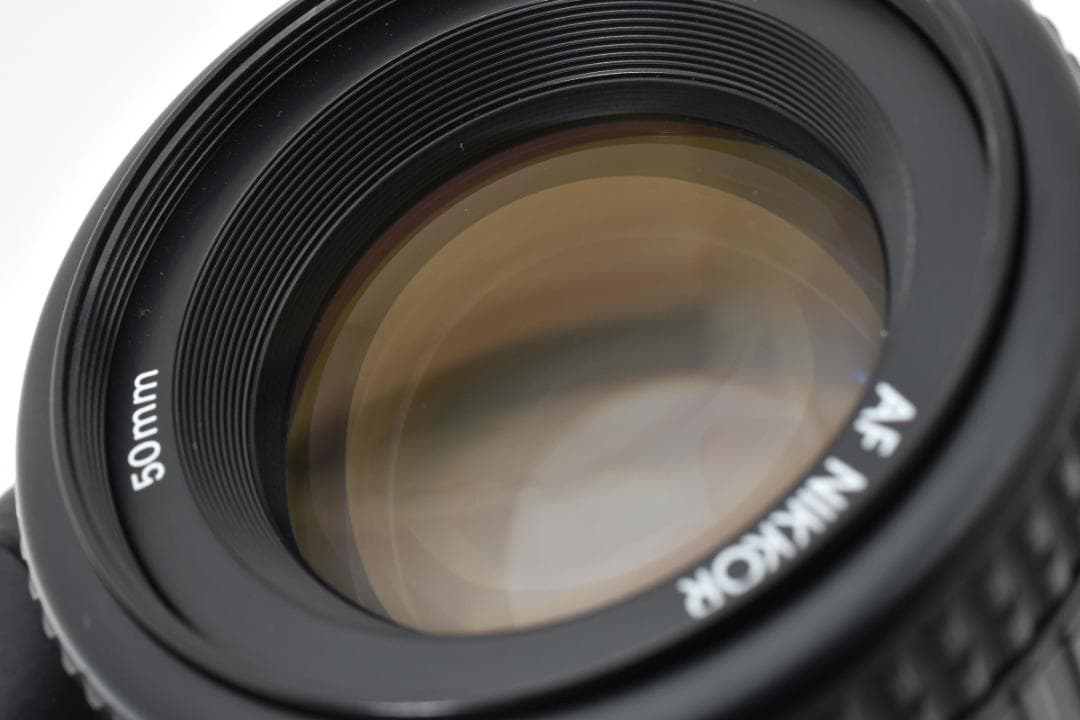 動確済 美品 ニコン AF NIKKOR 50 1.4D + HS-3 #690