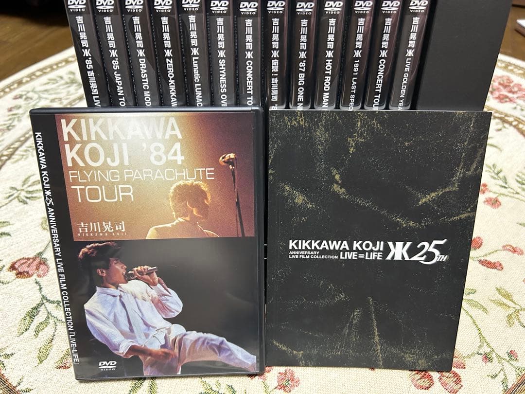 ジーコさま専用　吉川晃司25anniversary 限定DVD BOX KIKKAWA KOJI 25th ANNIVERSARY LIVE FILM COLLECTION「LIVE=LIFE