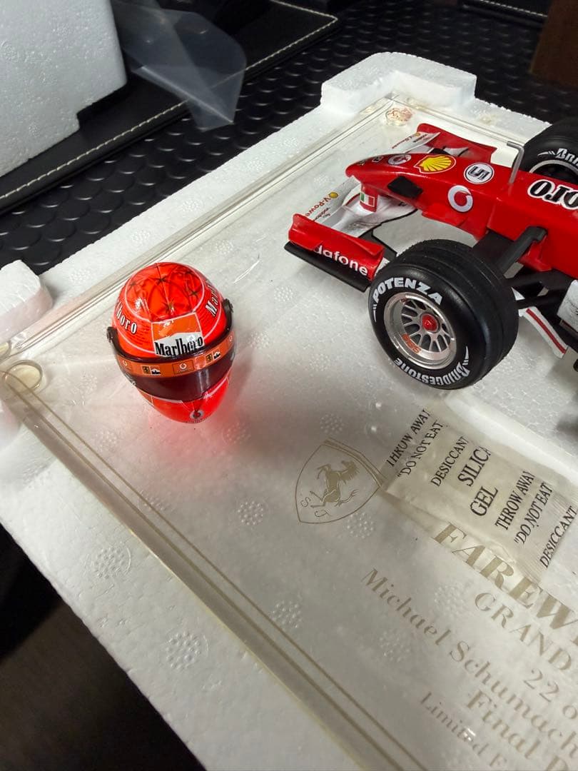 Ferrari F2006 ミニカー 1/18 2006年サンパウロGP - メルカリ