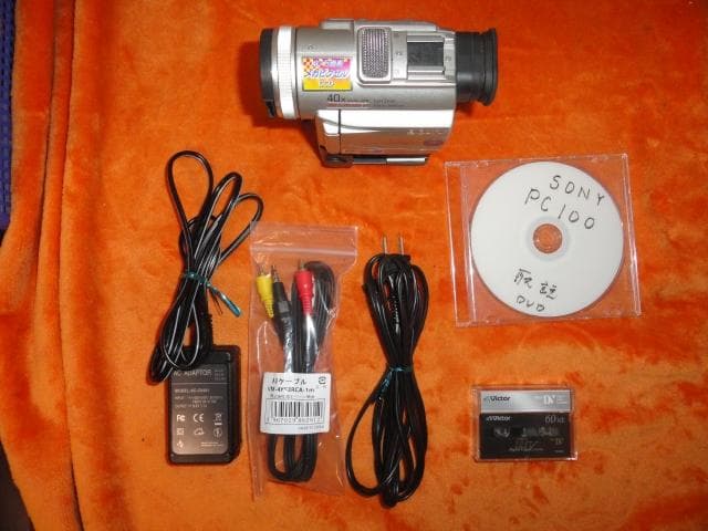 録画・再生・ダビングＯＫ◆SONY ＰＣ１００　動作良好 ダビングレコーダー ダビング機器 CD DVD USB ビデオ 録画 録音 再生