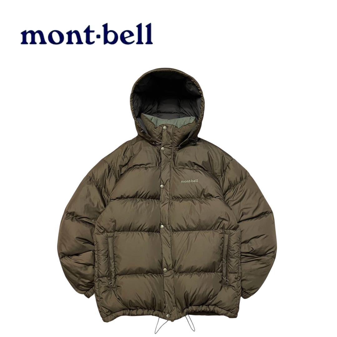 美品】mont-bell モンベル 90s ベーシック ダウンジャケット BR - メルカリ
