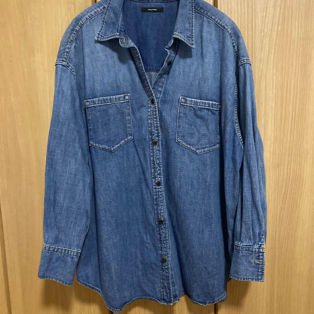 ジャーナルスタンダード ライトオンスデニムシャツ ブルー ジャーナルスタンダード JOURNAL STANDARD 《追加2》ライトオンス