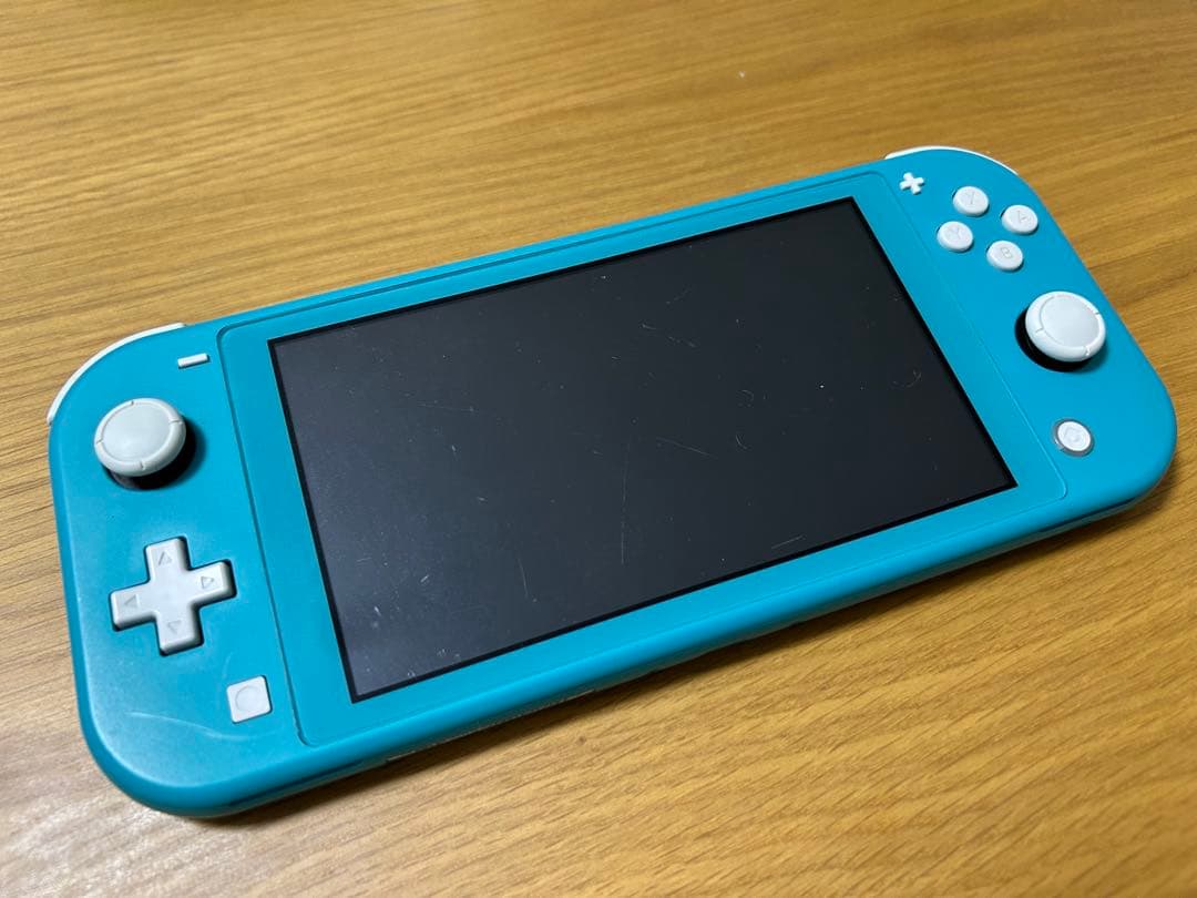 Switch Lite ターコイズ 箱+充電器+ケース付き - メルカリ