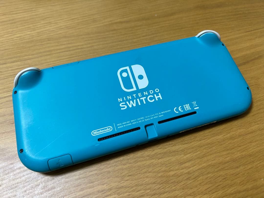 Switch Lite ターコイズ 箱+充電器+ケース付き - メルカリ
