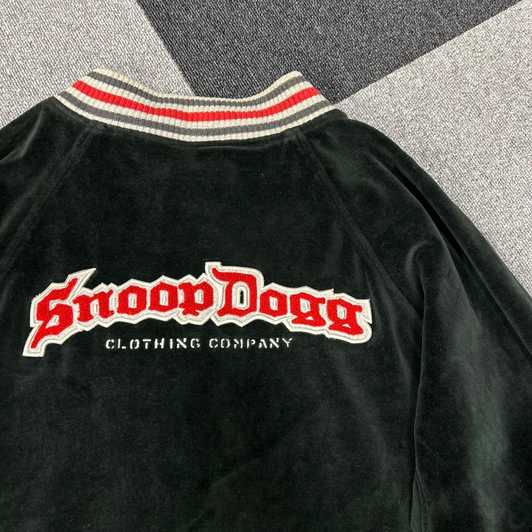 送料込み！SnoopDoggスヌープドッグ ベロアジャケット bboy 00s