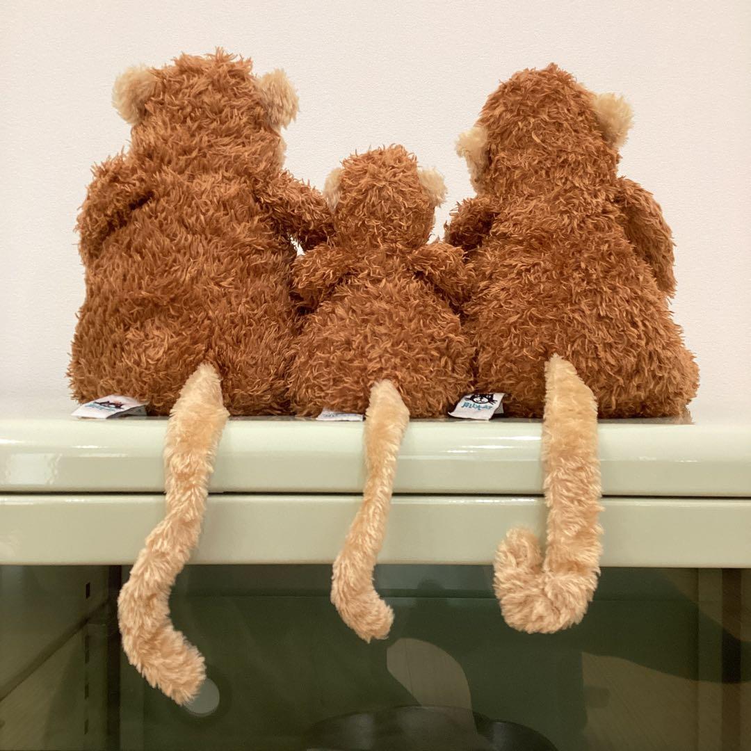ジェリーキャット jellycat お猿さん家族 ヴィンテージ