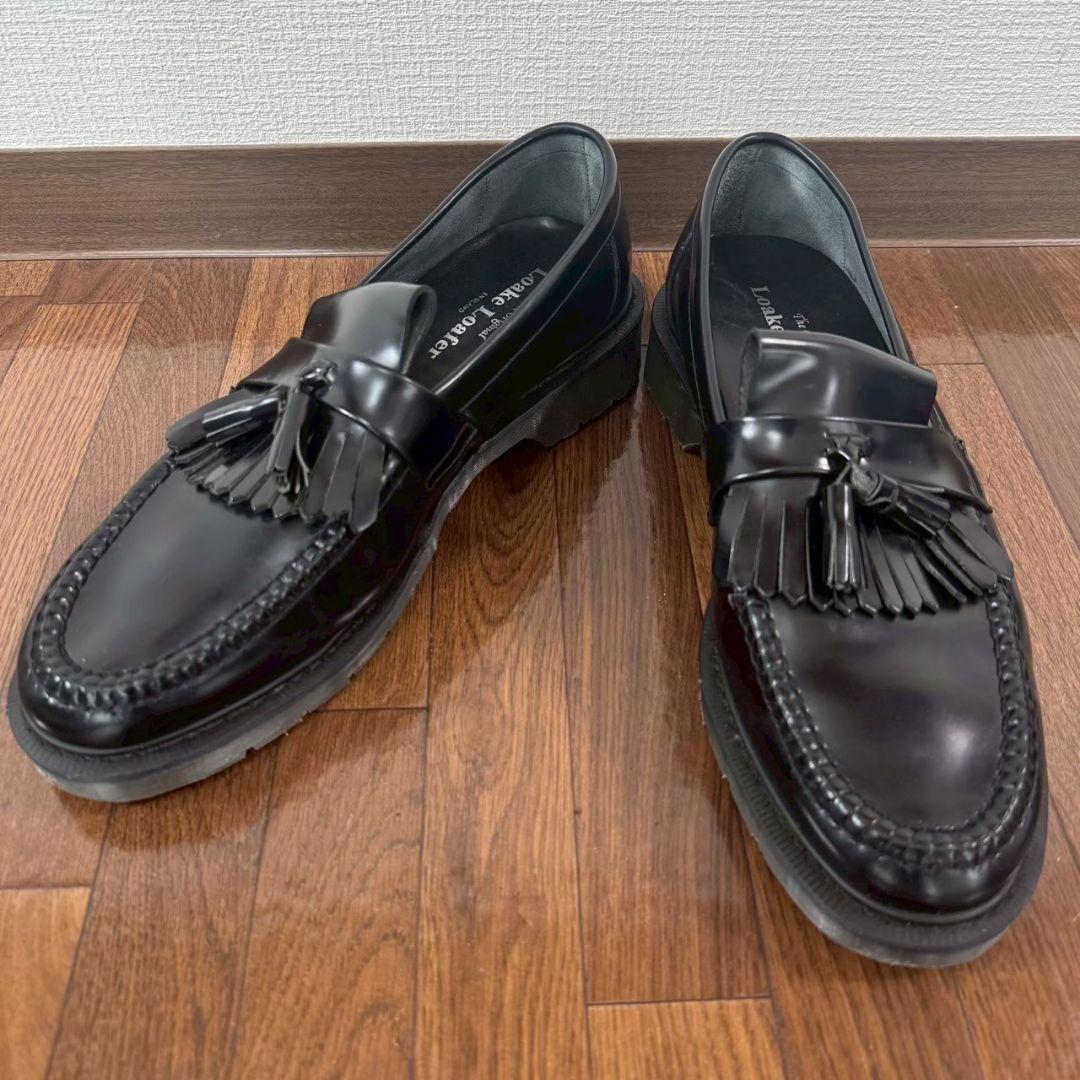 美品 Loake タッセルローファー 黒 キルト ブラック ローク 楽天市場】ローク キルトタッセルローファー ブライトン ブラック