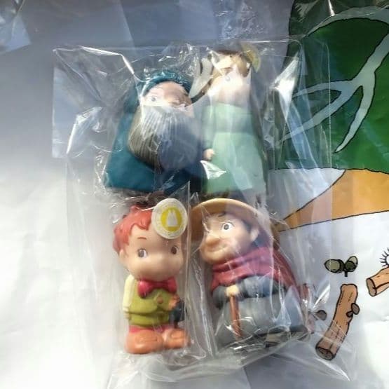 ジブリ 指人形 トトロ 紅の豚 もののけ姫 ハウルの動く城 耳をすませば