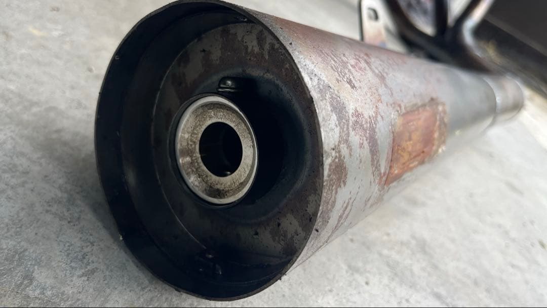 パ*チ様 GT380 イチパチ管 手曲げ メガホン マフラー - メルカリ