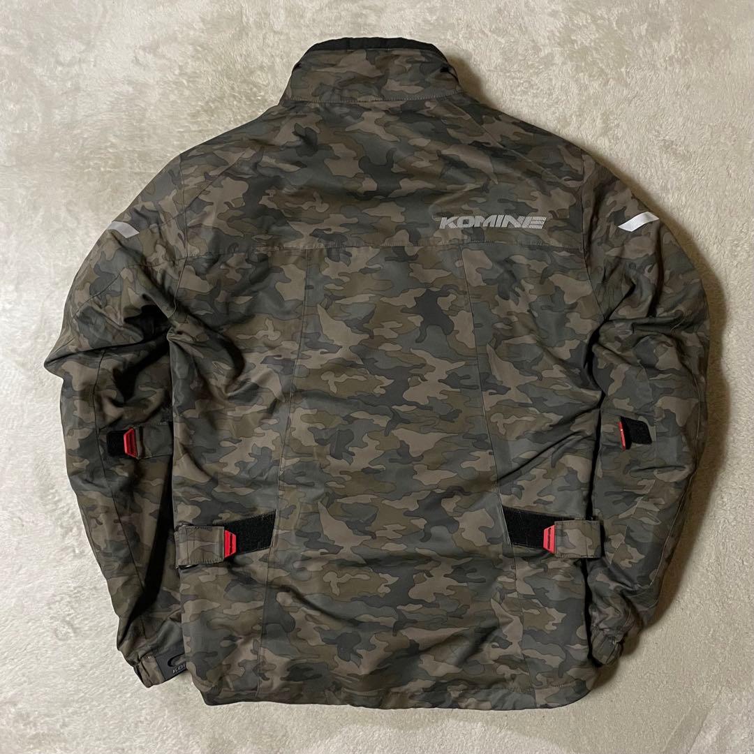 専用KOMINE コミネ プロテクター&ライナー 迷彩ライディングジャケット
