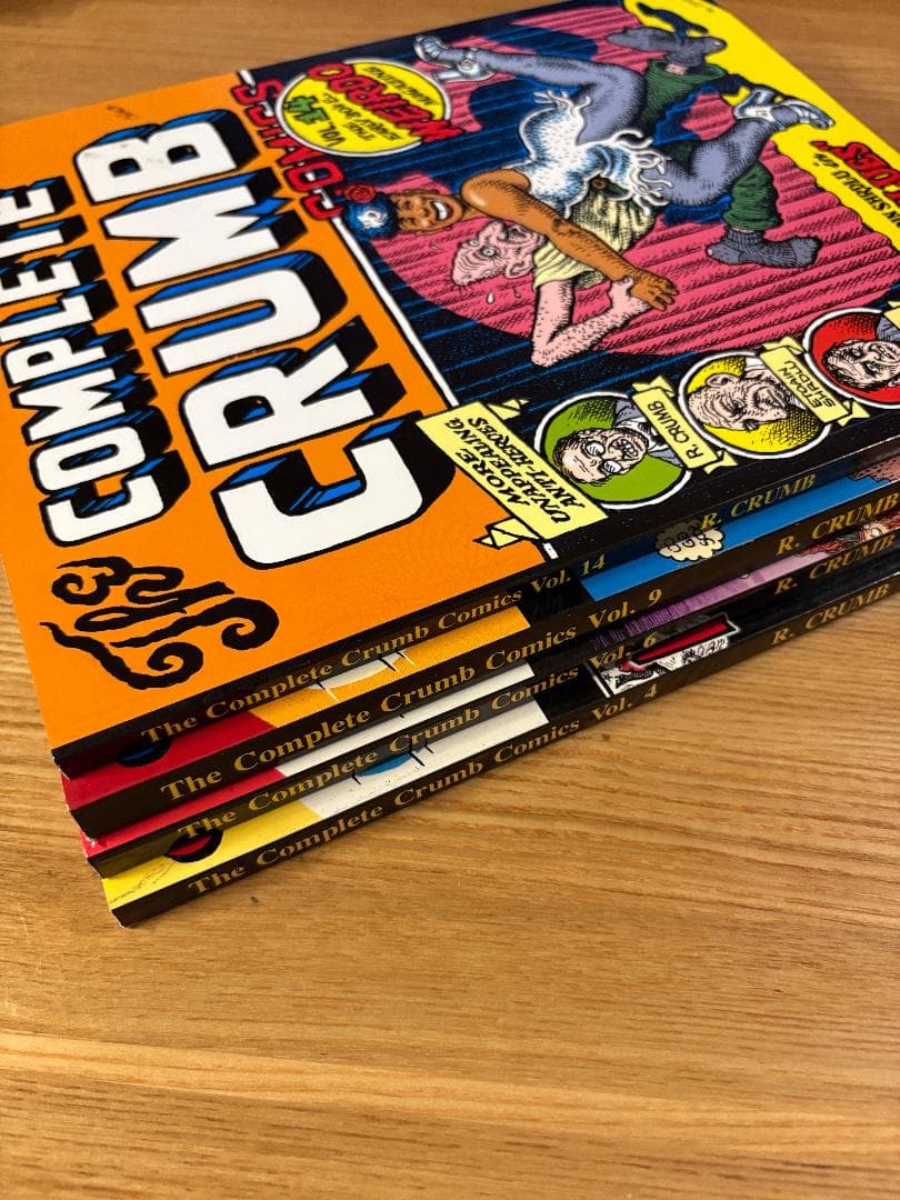 ［4冊］The Complete Crumb Comics 4 6 9 14 The Complete Crumb Comics, Vol. 4: Mr. Sixties! by Robert Crumb