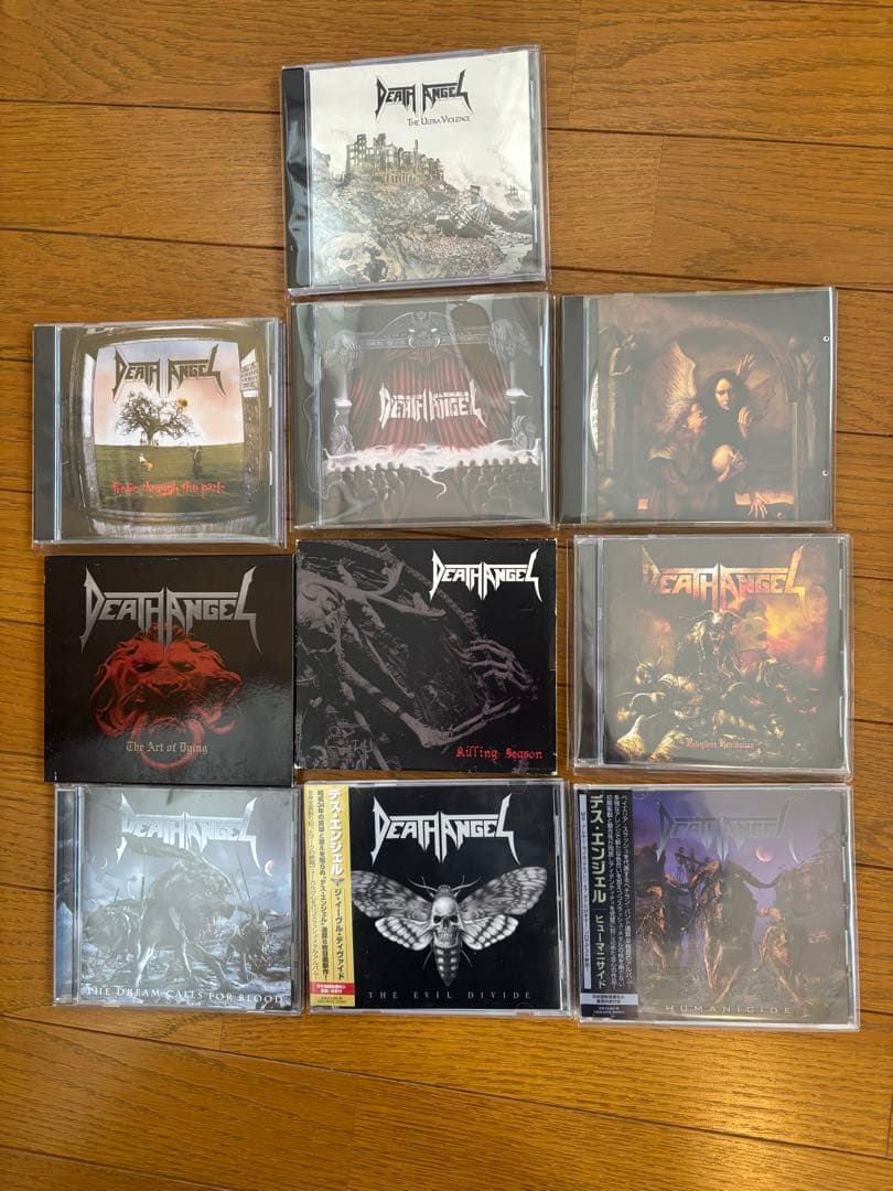 Death Angel アルバム 10枚セット 中古美品　スラッシュメタル Death Angel アルバム 10枚セット 中古美品 スラッシュメタル - メルカリ