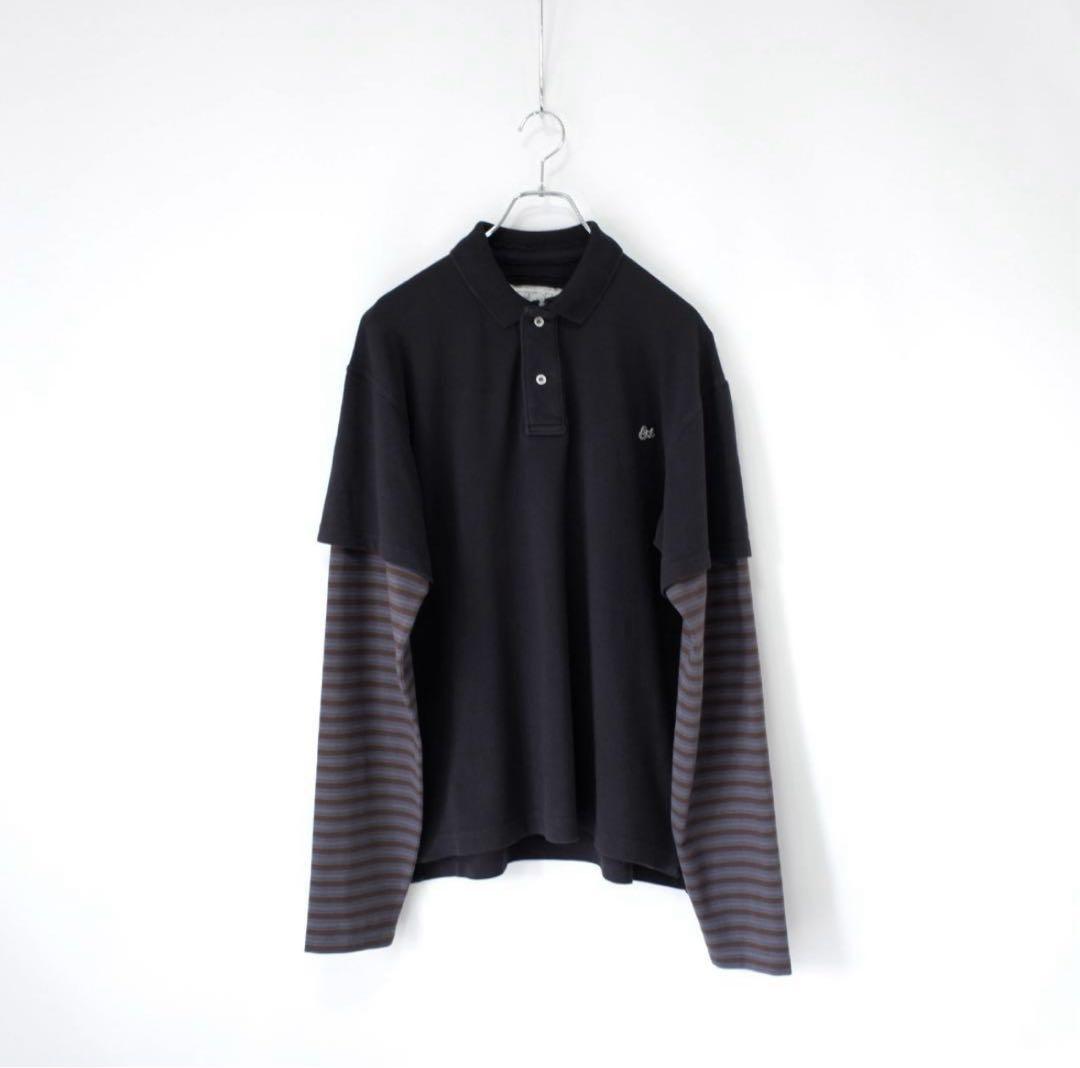 25ss ERL DOUBLE SLEEVE POLO T-SHIRT - メルカリ
