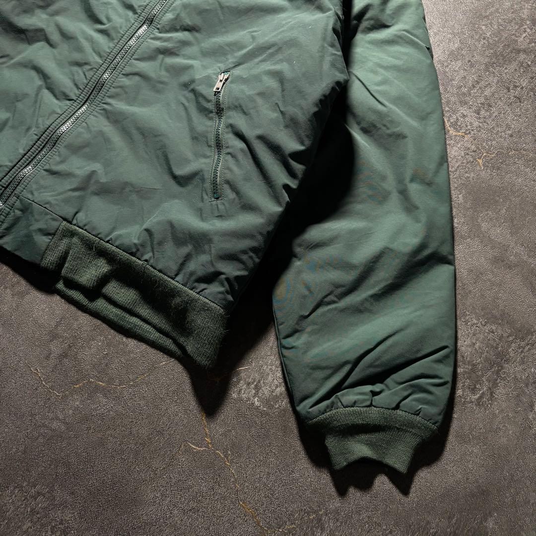 L.L.Bean エルエルビーンウォームアップジャケットグリーンフリース古着M