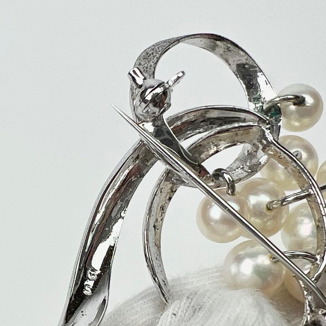 田崎真珠 TASAKI タサキ 真珠 パール ブローチ コサージュ 公