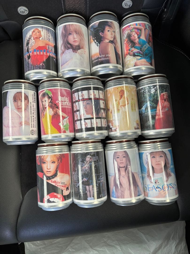 13種 コンプリートセット 非売品 浜崎あゆみ オリジナルラベル缶