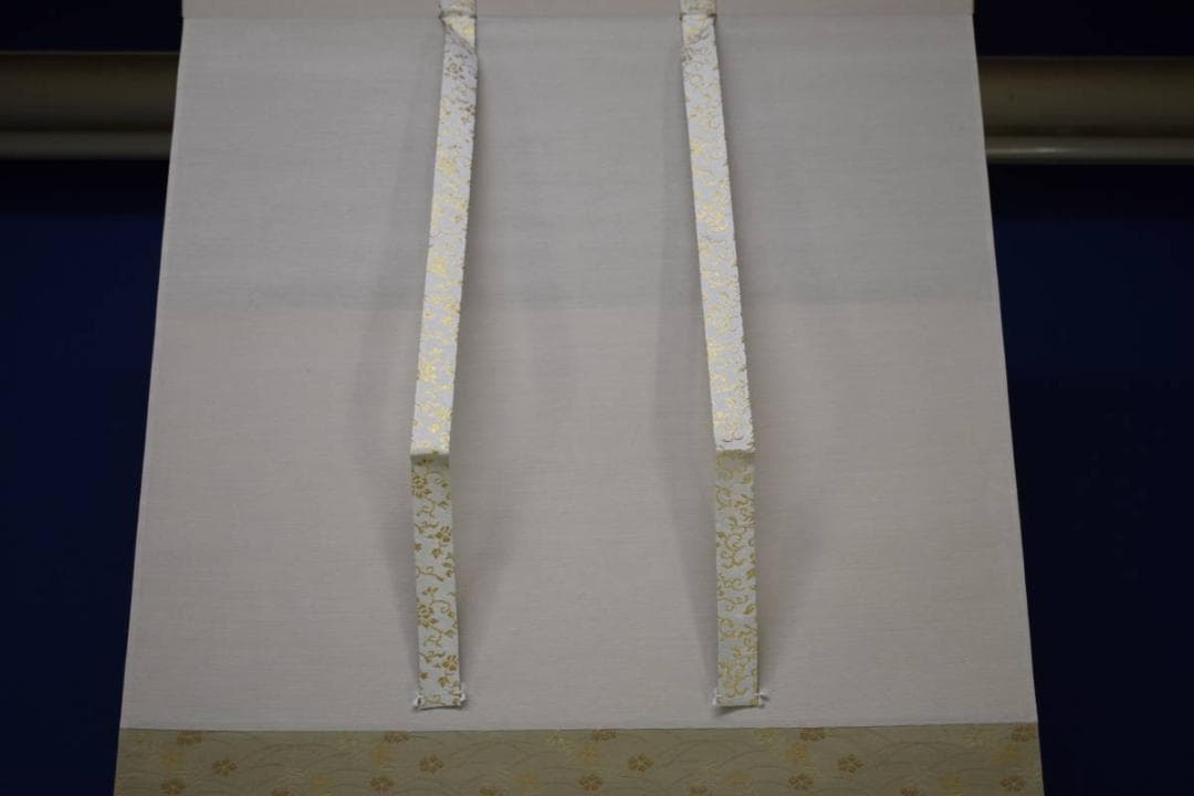 模写/雪舟等楊/叭々鳥図/小禽/花鳥/漆箱付/布袋屋掛軸HI-487 - メルカリ