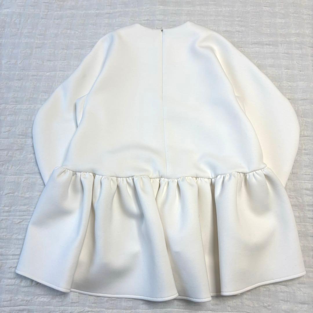 美品】ツルバイマリコオイカワ Kirill キリル ペプラムトップス