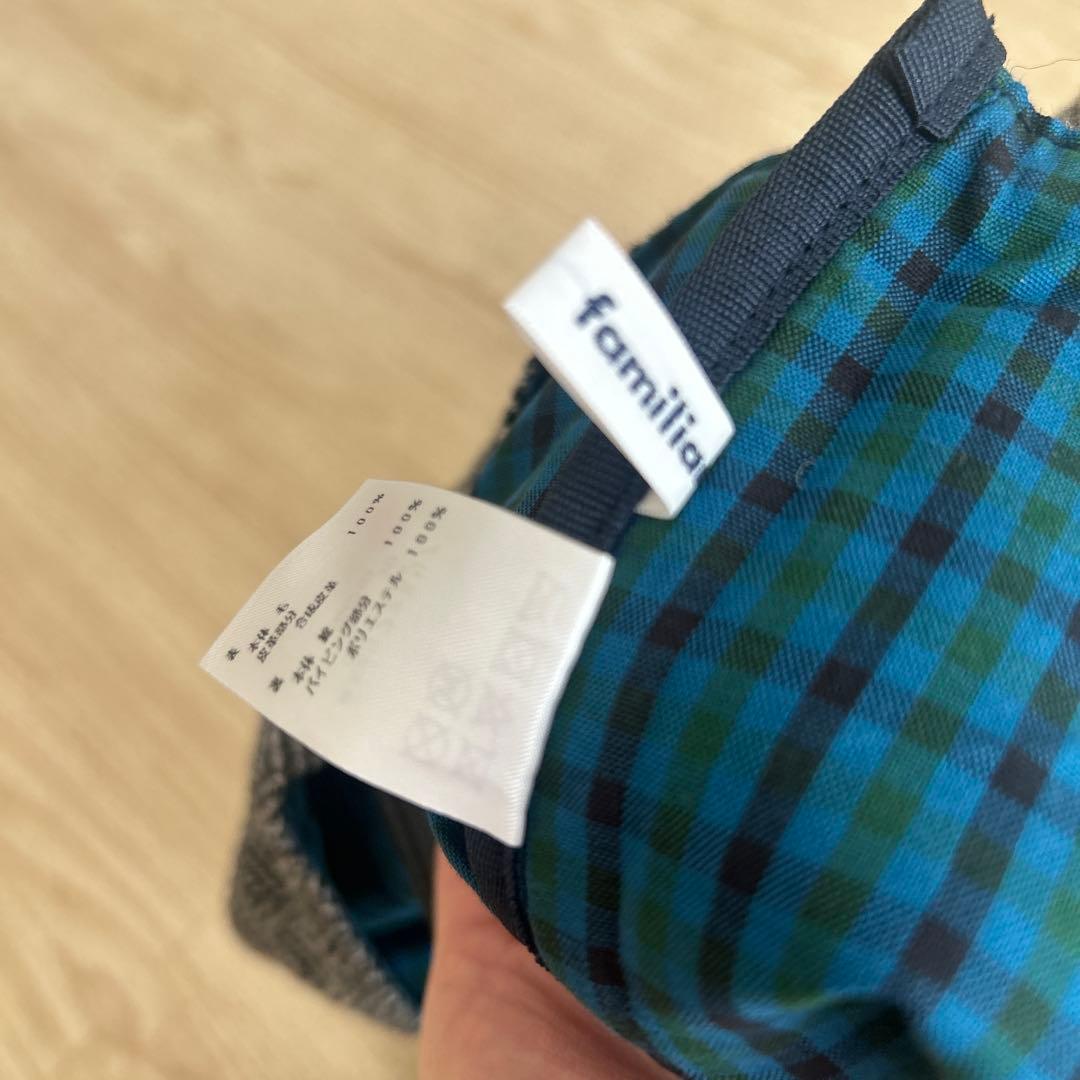 familiar】秋のファミリアショー 2022 ヘリンボーン バッグ - メルカリ