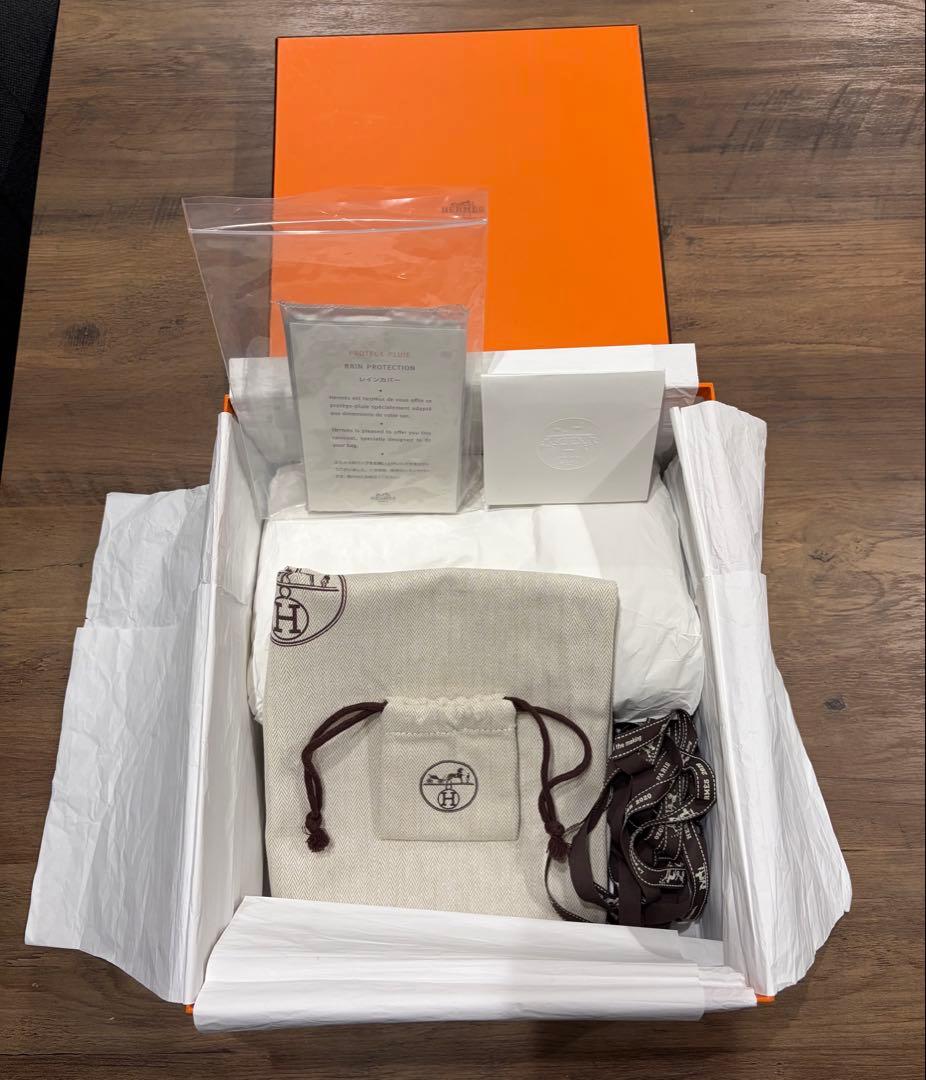 Hermès バッグ用袋と付属品セット HERMES（エルメス） プリュムドッグ 38 エヴァーカラー ブルードガリス