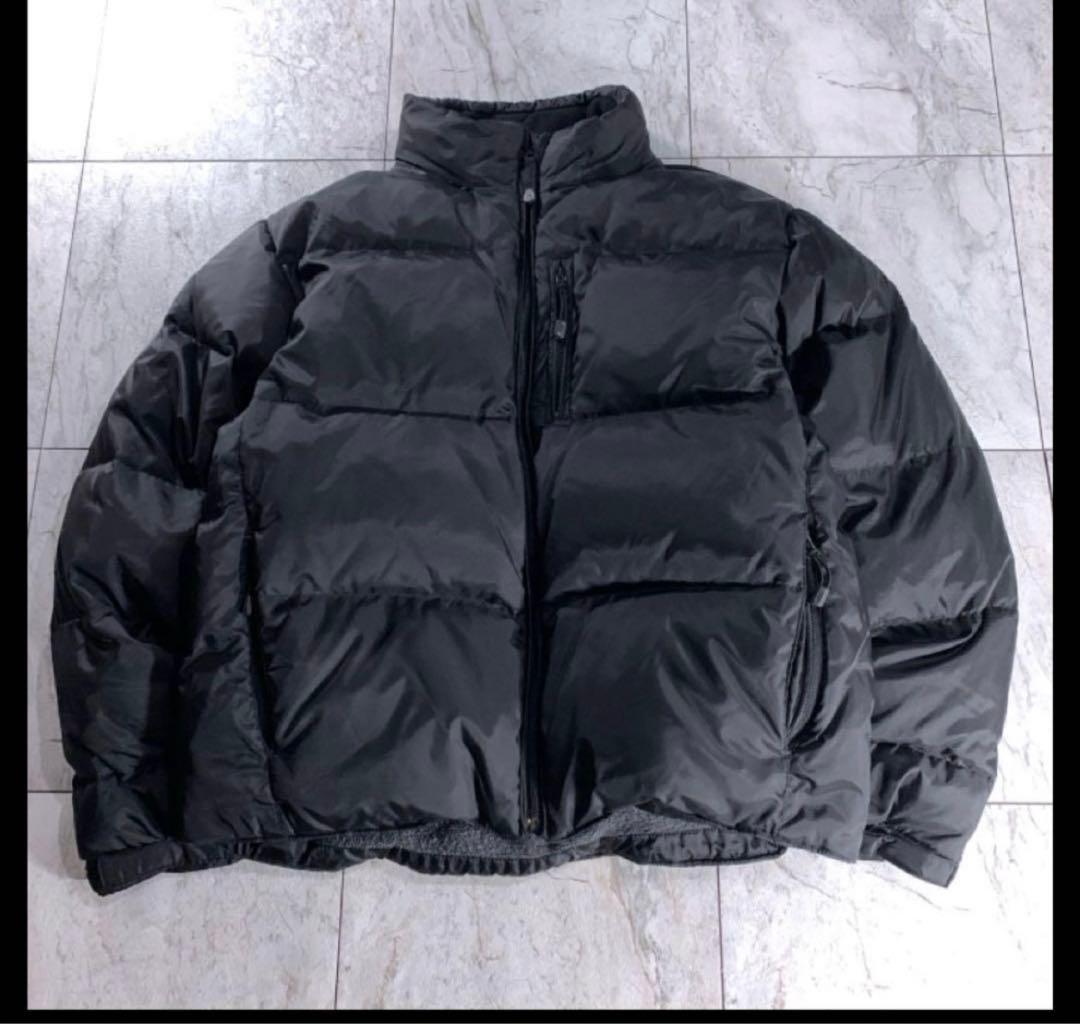 00s OLD GAP 肉厚 短丈 ダウンジャケット ブラック ドローコード