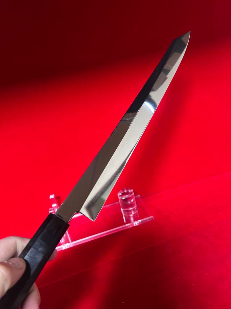 包丁 剣型切付 尺 鬼反り 鏡面仕上げ 切味抜群 箱付 未使用品 - メルカリ