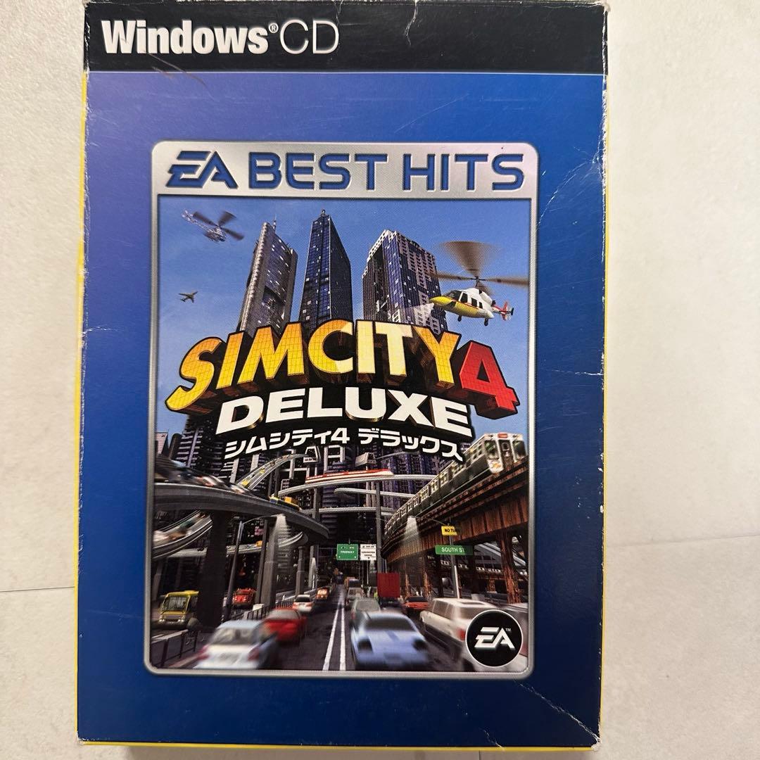 シムシティ4デラックス SimCity4 Deluxe ディスク2枚・説明書あり