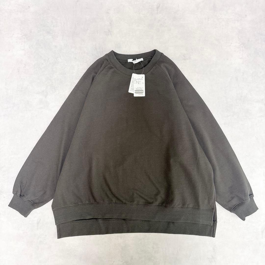 新品タグ付◇フレームワーク◇ラグランポンチョスエット◇ブラックD ≪WEB限定 / 追加≫ラグランポンチョスエット（スウェット