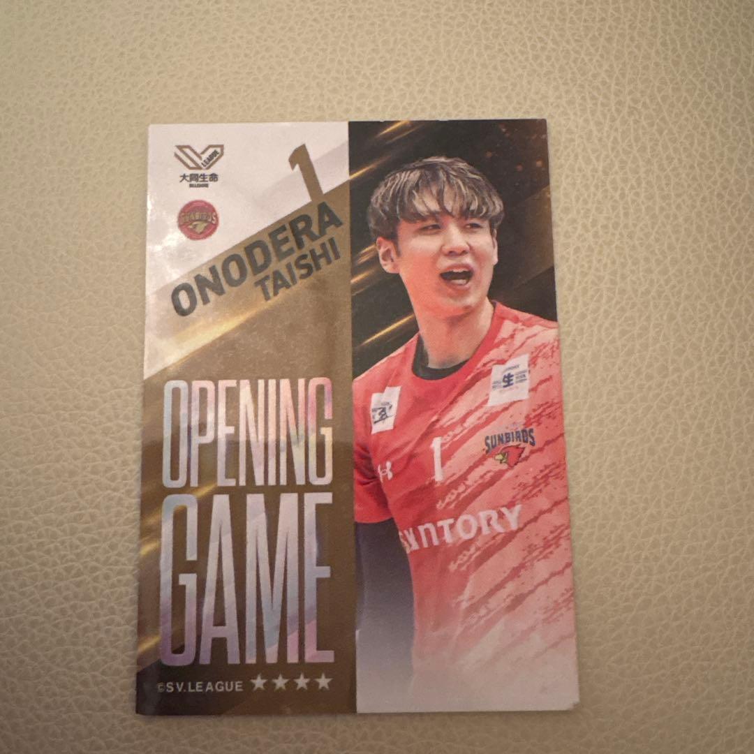 Vコレ リアルカード サントリーサンバーズ大阪 小野寺太志選手 - メルカリ