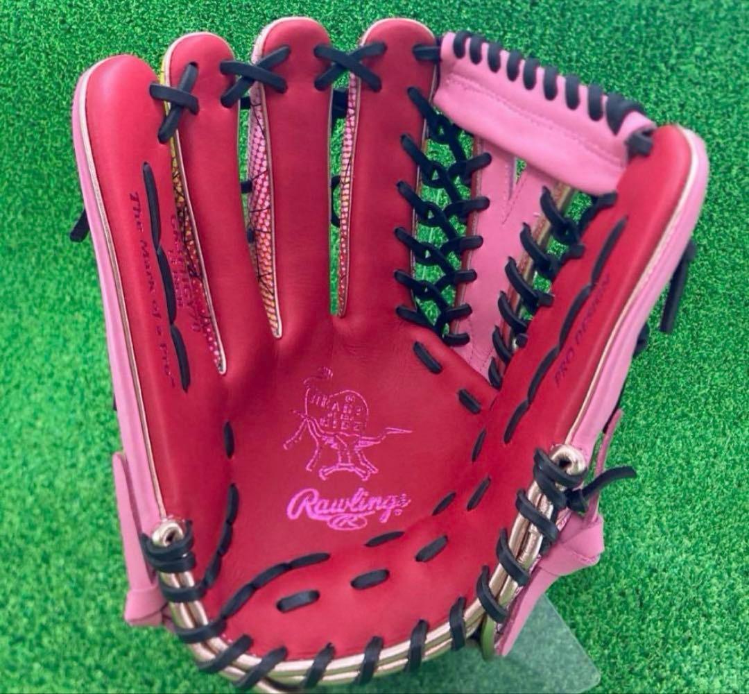 ローリングス 野球 グローブ グラブ 大人用 軟式 ピンク 左用 - メルカリ