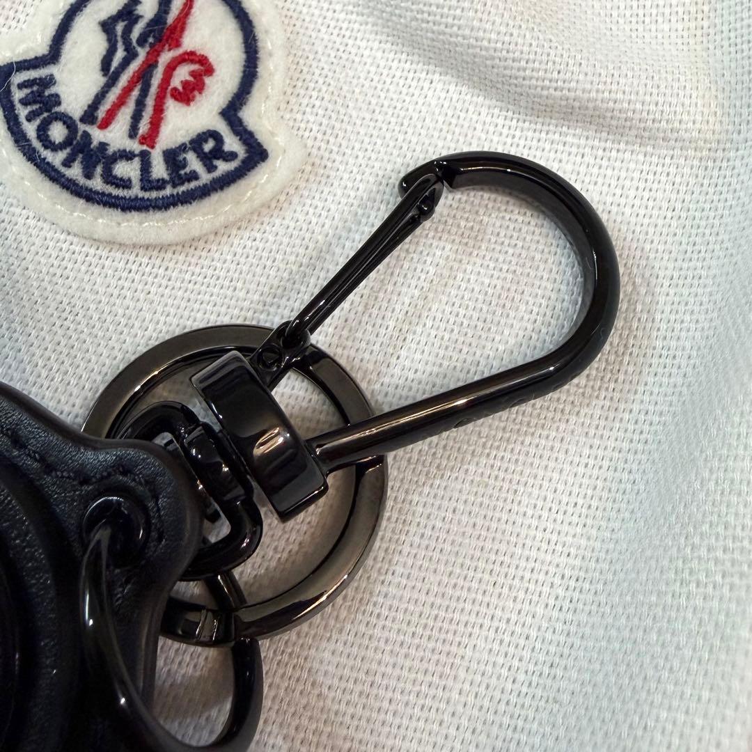 定価46200円 MONCLER LOGO KEY RING ブラック - メルカリ