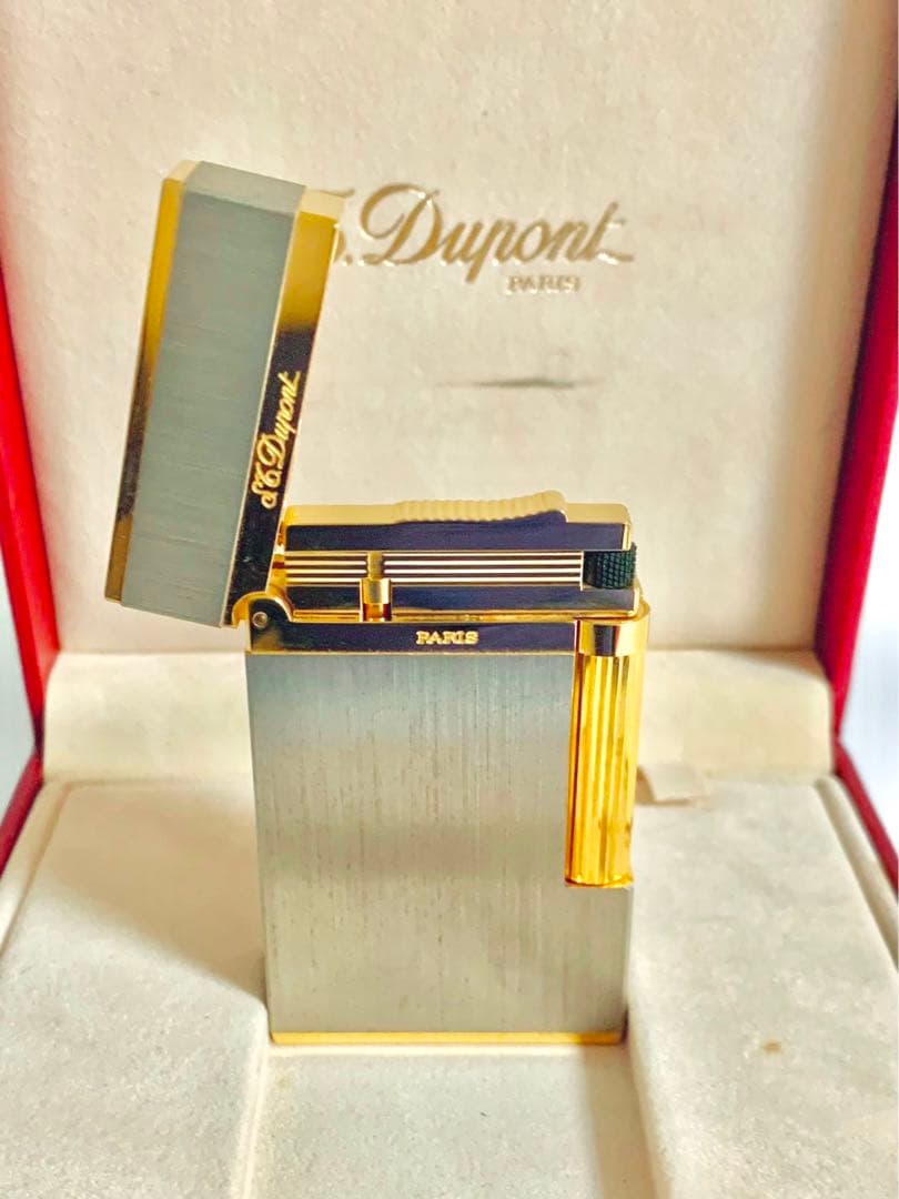 【快音】S.T.Dupont デュポン ガスライター ライン2 16841