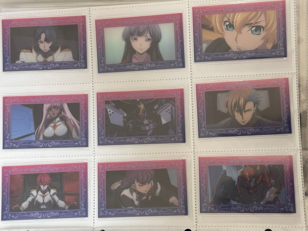 コードギアス 奪還のロゼ クリアカードコレクション 1幕から最終幕 全