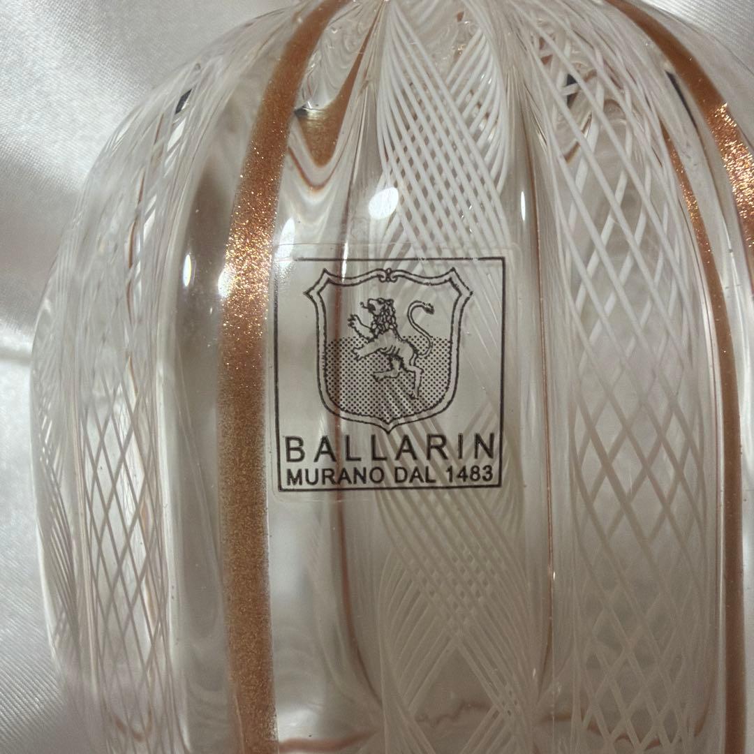 マ*ア様 ベネチアンガラス ムラーノガラス バラリン工房 八角形 香水瓶