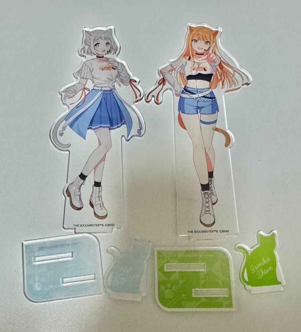 学園アイドルマスター アクリルスタンド 紫雲清夏 葛城リーリヤ