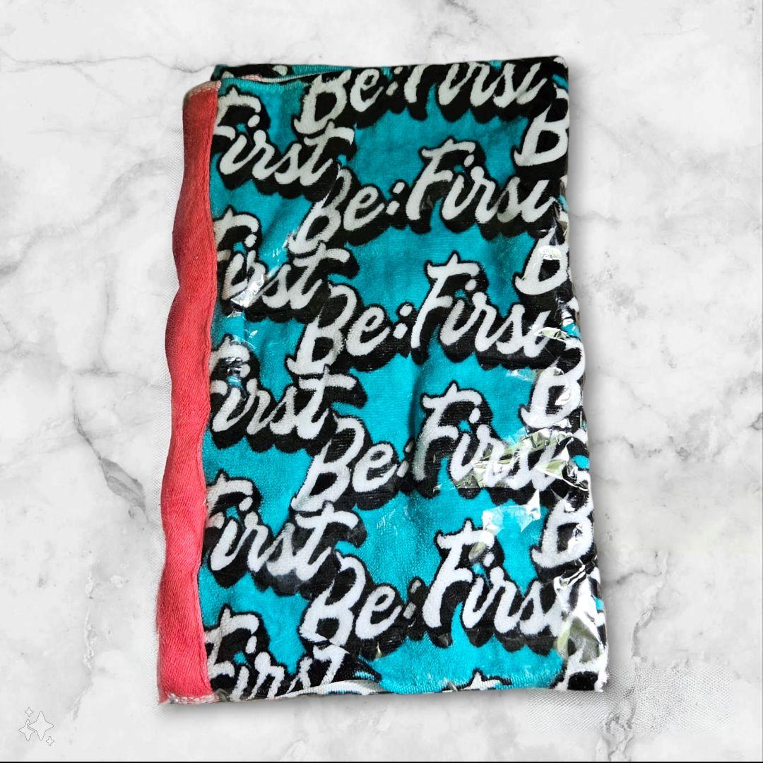 BE:FIRST ロゴフェイスタオル (ティール) - メルカリ