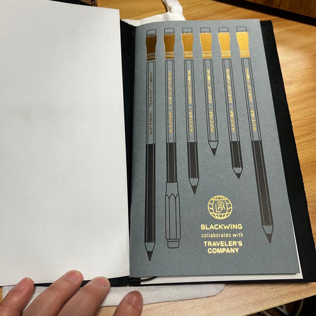 トラベラーズノート ブラックウィング - メルカリ