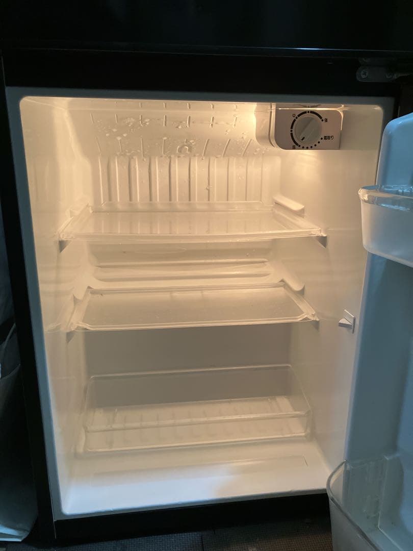 Haier 2ドア冷蔵庫 ブラック 一人暮らし