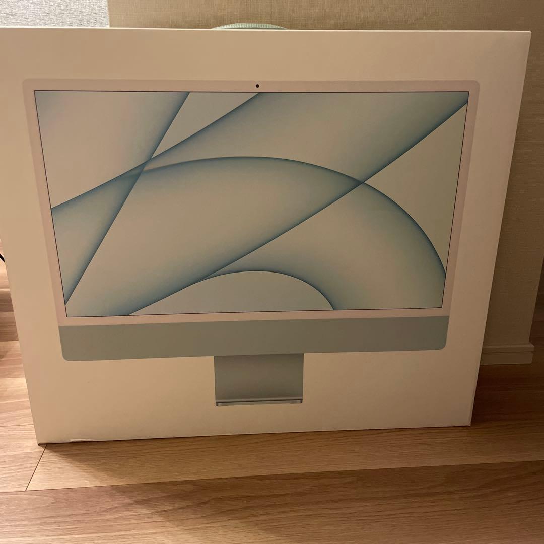 24インチ グリーン iMac 4.5K Retinaディスプレイモデル　M1