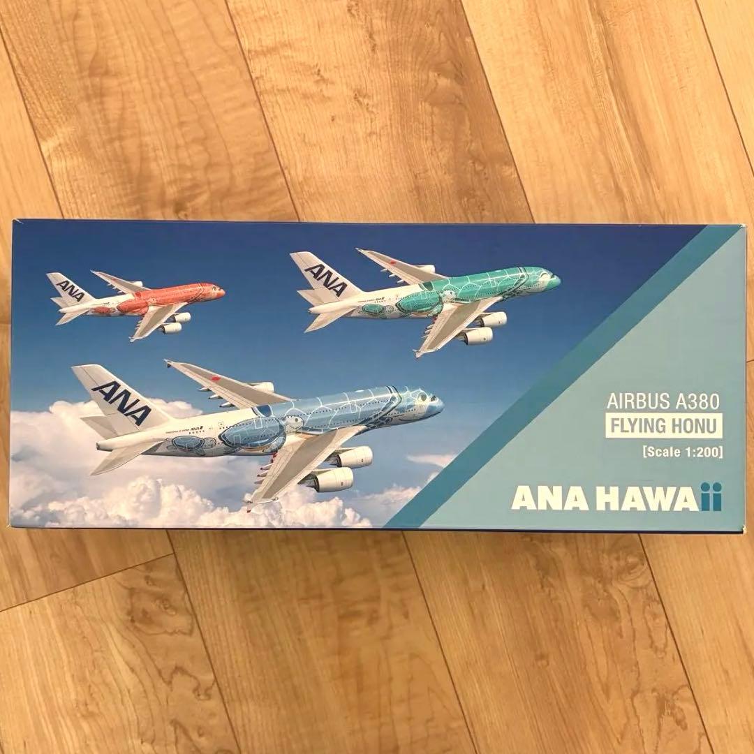 【新品未開封】ANA Airbus A380 FLYING HONU 1/200 bdrop_nh20233