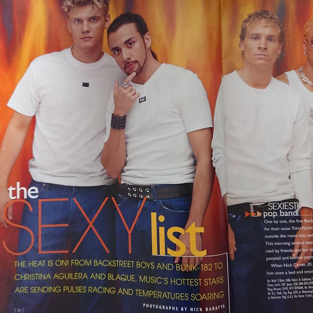 Teen People（ 昔のBack Street Boys)米雑誌 レア - メルカリ