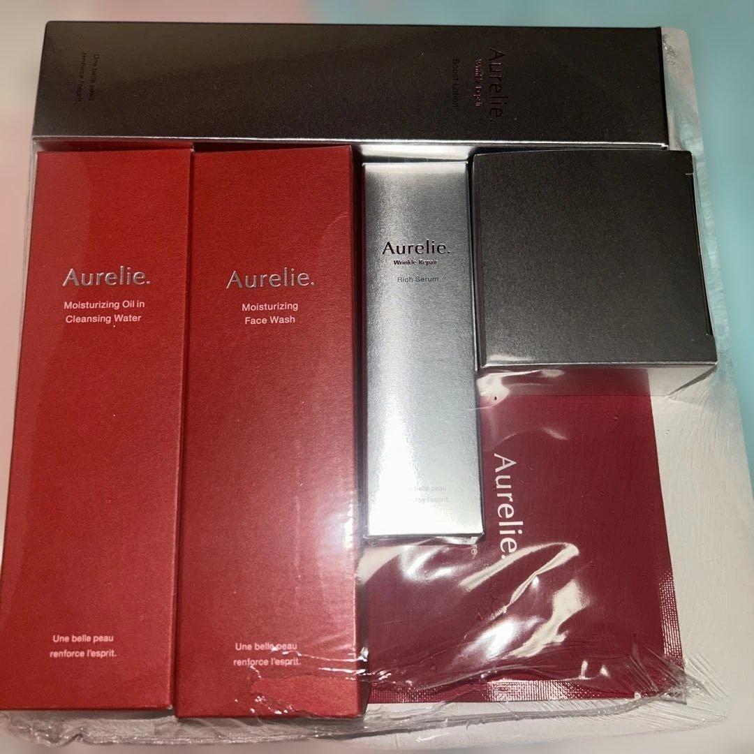 Aurelie モイスチャライジングセット Aurelie モイスチャライジングオイルクレンジングとフェイスウォッシュ