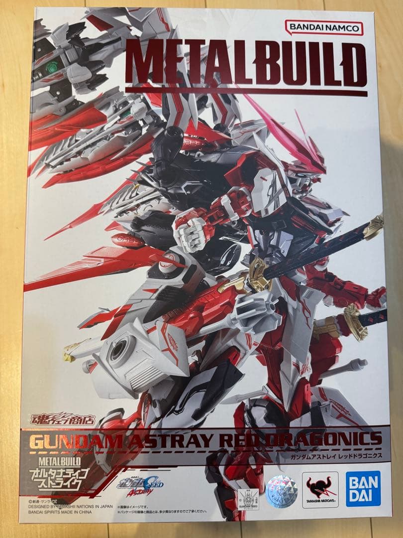 L BUILD ガンダムアストレイ　レッドドラゴニクス　未開封 ガンダムアストレイ レッドドラゴンの進化形態「レッドドラゴニクス