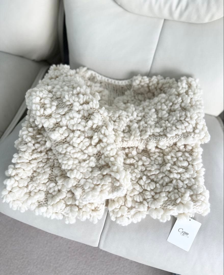 cygne シーニュ マシュマロニットカーディガン Teddy 【未使用タグ付