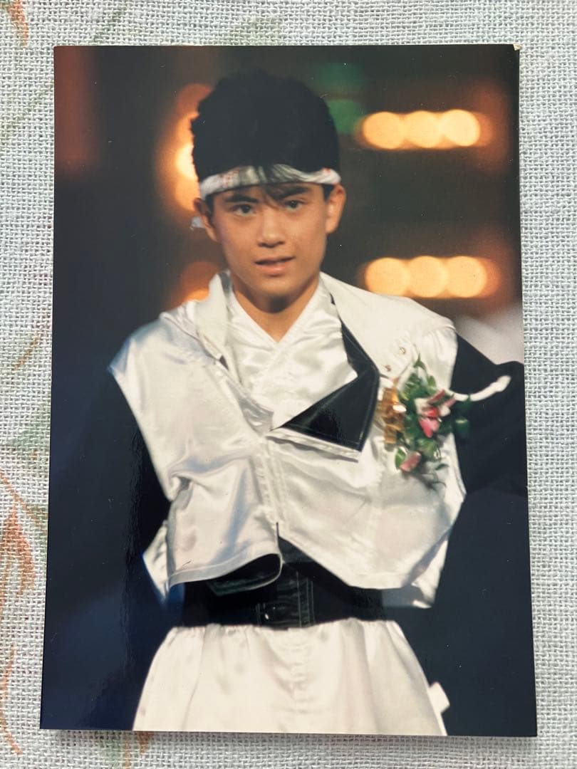 ☆当時物 約36年前購入 光GENJI 佐藤敦啓 佐藤アツヒロ あっくん 写真