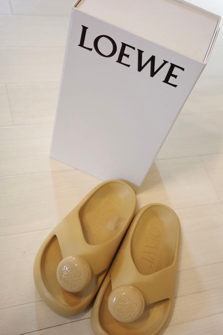 値下げ！LOEWE/ロエベ】アナグラム トングサンダル(36/23cm)