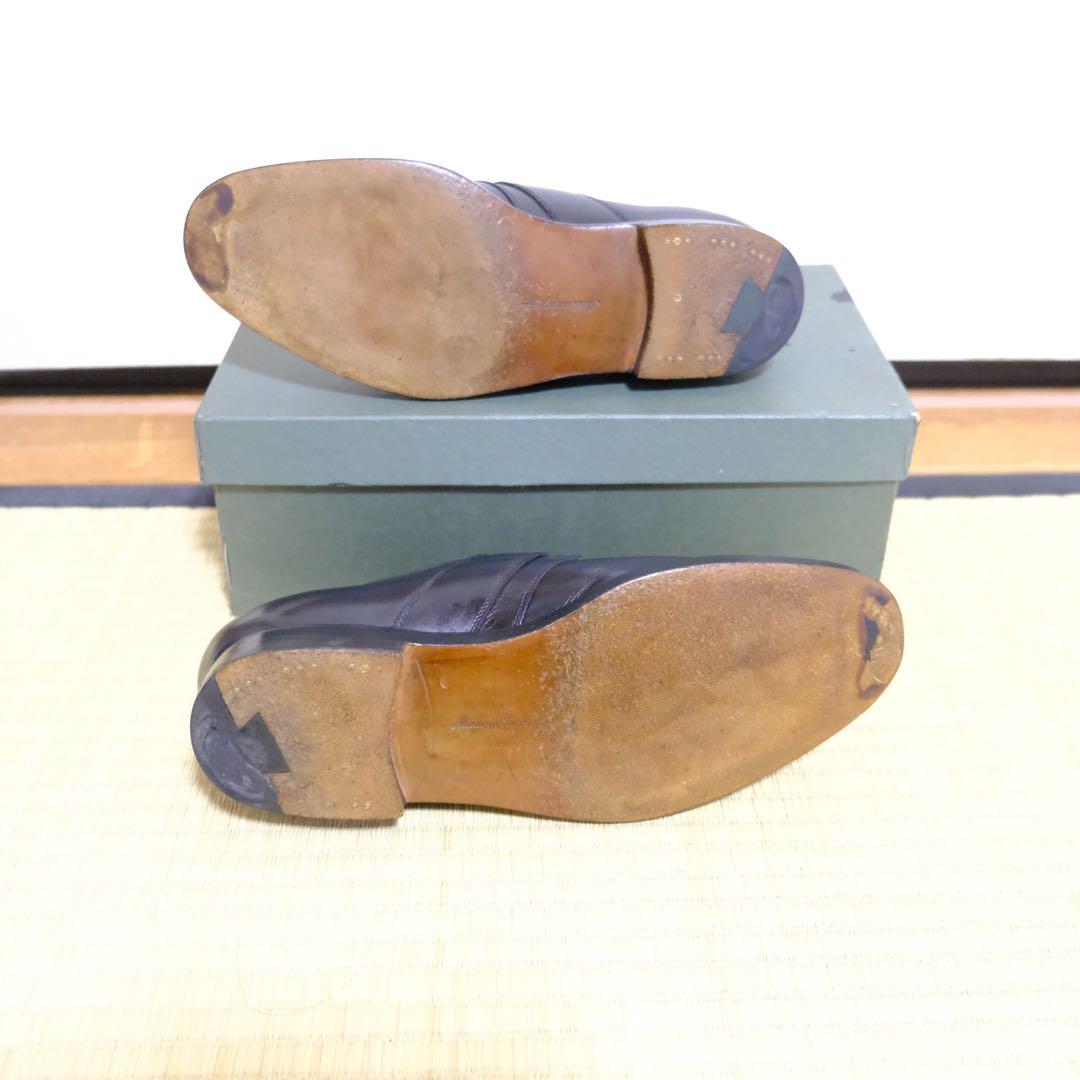 エドワードグリーン 旧ロゴ FALMOUTH モンクストラップ 4046.5D