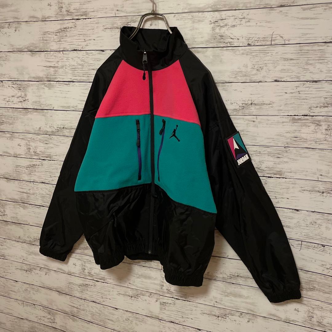 828【入手困難】エアジョーダン♤刺繍ロゴ ナイロンジャケット 即完売